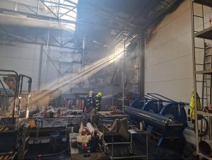 Veľký požiar v Bojničkách, jeden človek skončil s popáleninami