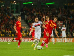Spartak v Dánsku nevzdal nepriaznivý vývoj zápasu, s Nordsjaellandom remizoval
