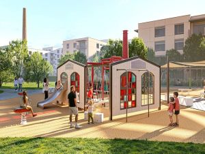 Cukrovar v Trnave bude mať unikátne detské ihrisko