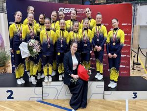 Mladé Trnavčanky bodovali na Slovak Aerobik Open