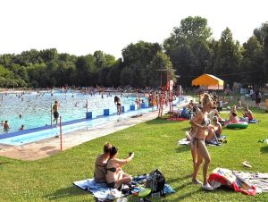 Kúpaliská v Trnave lámali počas víkendu návštevnícke rekordy