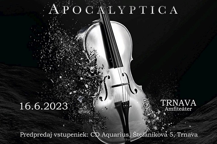 Apocalyptica v Trnave! Do amfiteátra príde ďalšie svetové hudobné meno |  TRNAVSKÝ HLAS