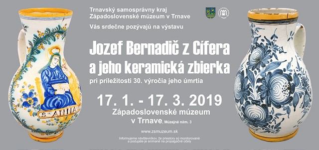 Zbierku keramiky Jozefa Bernadiča vystavujú v Západoslovenskom múzeu |  TRNAVSKÝ HLAS